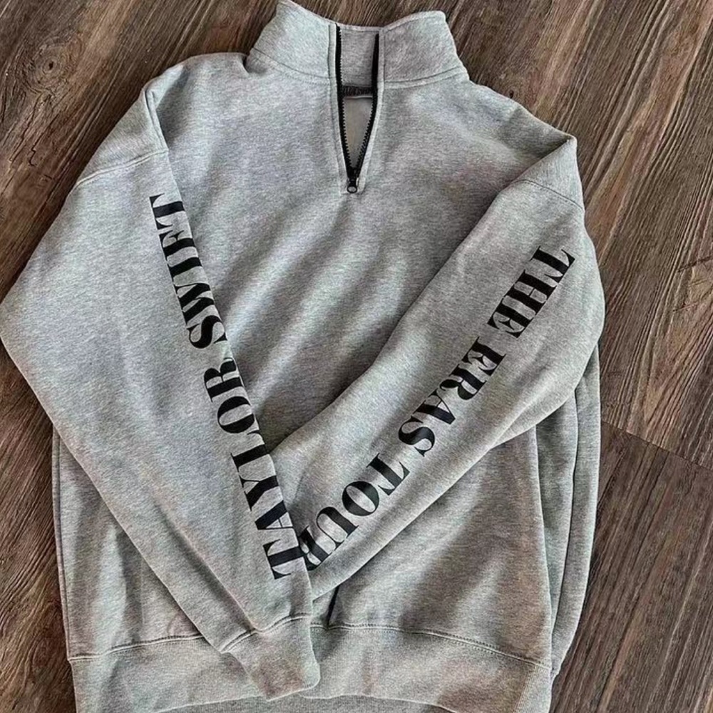 Taylor Swift Gray Tour Sweatshirt